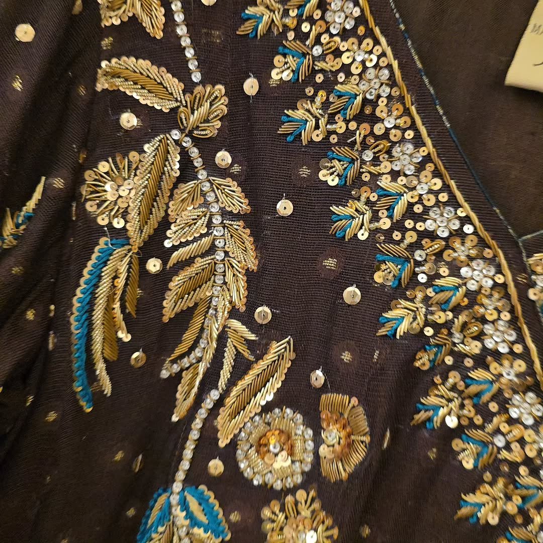 Midnight Royale Embroidered Ensemble - Image 5
